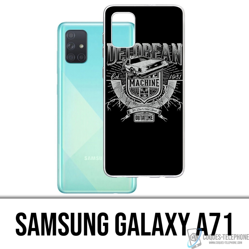 Funda Samsung Galaxy A71 - Delorean Outatime
