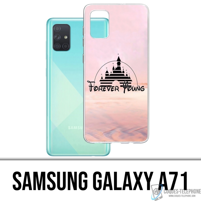 Custodia per Samsung Galaxy A71 - Illustrazione Disney Forver Young
