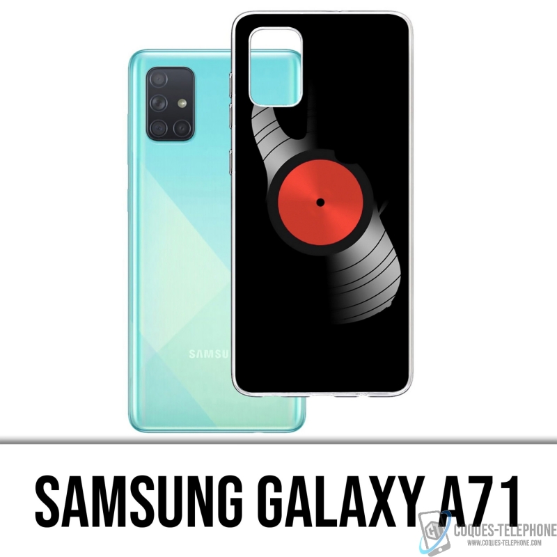 Samsung Galaxy A71 Case - Schallplatte