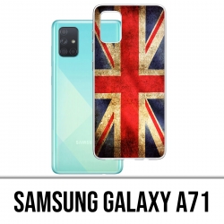 Funda para Samsung Galaxy A71 - Bandera británica antigua