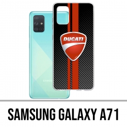 Samsung Galaxy A71 Case - Ducati Carbon