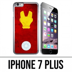 Custodia per iPhone 7 Plus - Iron Man Art Design