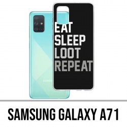 Coque Samsung Galaxy A71 - Eat Sleep Loot Repeat