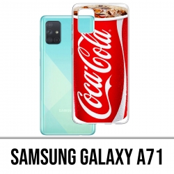Custodia per Samsung Galaxy A71 - Fast Food Coca Cola