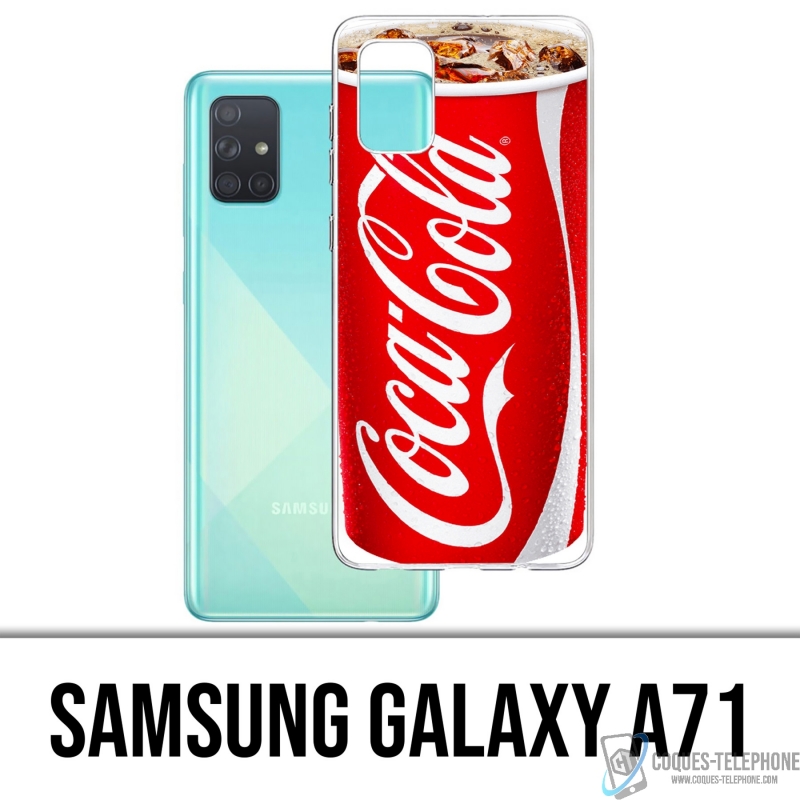 Custodia per Samsung Galaxy A71 - Fast Food Coca Cola