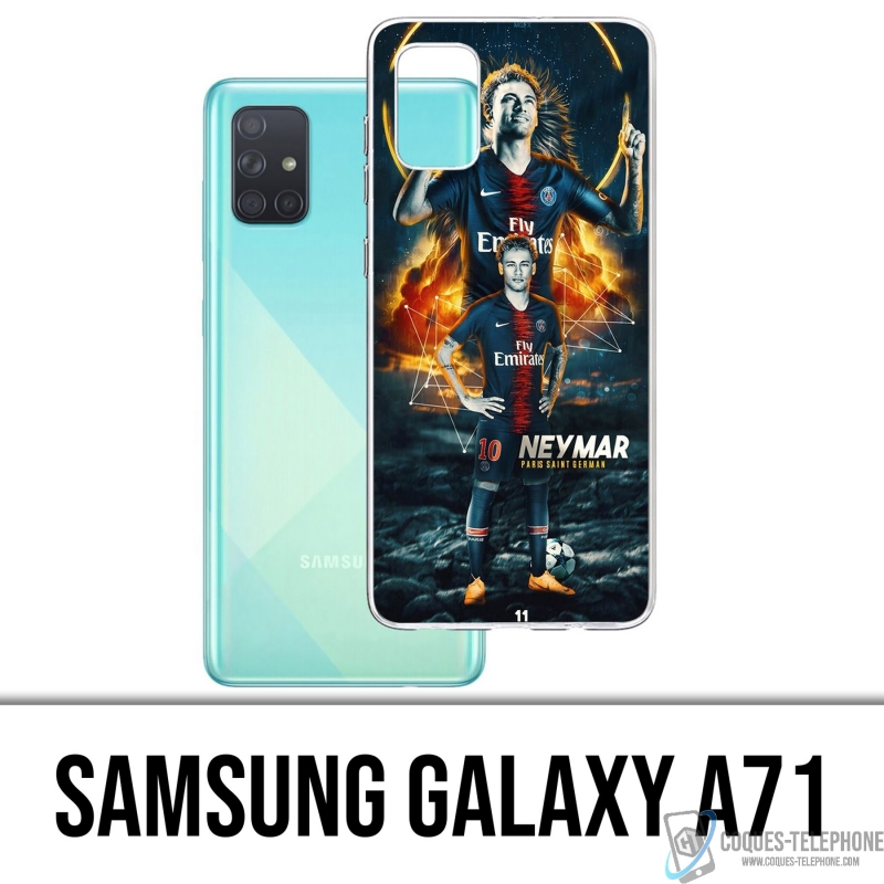 Funda Samsung Galaxy A71 - Psg Football Neymar Victory