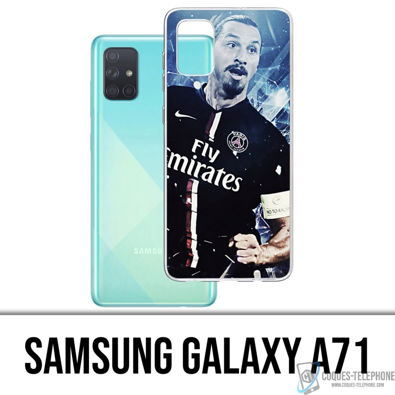 Coque Samsung Galaxy A71 - Football Zlatan Psg