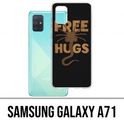 Samsung Galaxy A71 Case - Free Hugs Alien