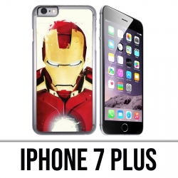 Funda para iPhone 7 Plus - Iron Man Paintart