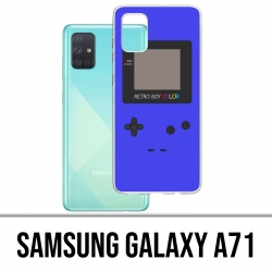 Samsung Galaxy A71 Case - Game Boy Farbe Blau