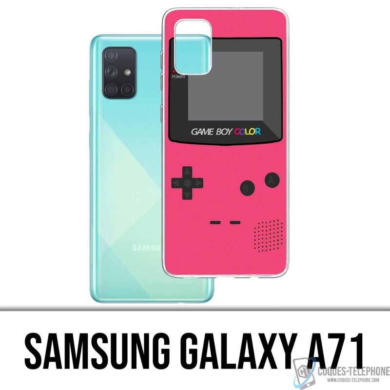 Samsung Galaxy A71 Case - Game Boy Color Pink