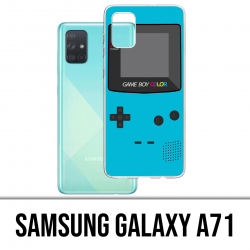 Samsung Galaxy A71 Case - Game Boy Farbe Türkis