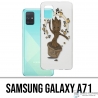 Funda para Samsung Galaxy A71 de Guardianes de la Galaxia Dancing Groot