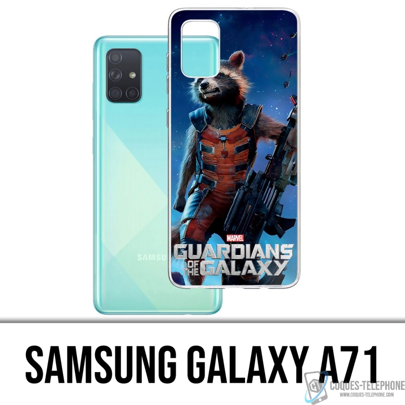 Funda para Samsung Galaxy A71 de Guardianes de la Galaxia Rocket