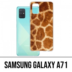 Coque Samsung Galaxy A71 - Girafe Fourrure