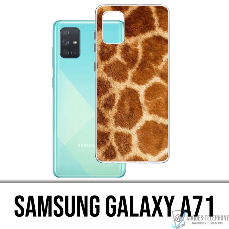 Coque Samsung Galaxy A71 - Girafe Fourrure