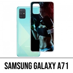 Samsung Galaxy A71 Case - Mädchen Boxe