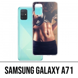 Samsung Galaxy A71 Case - Girl Musculation