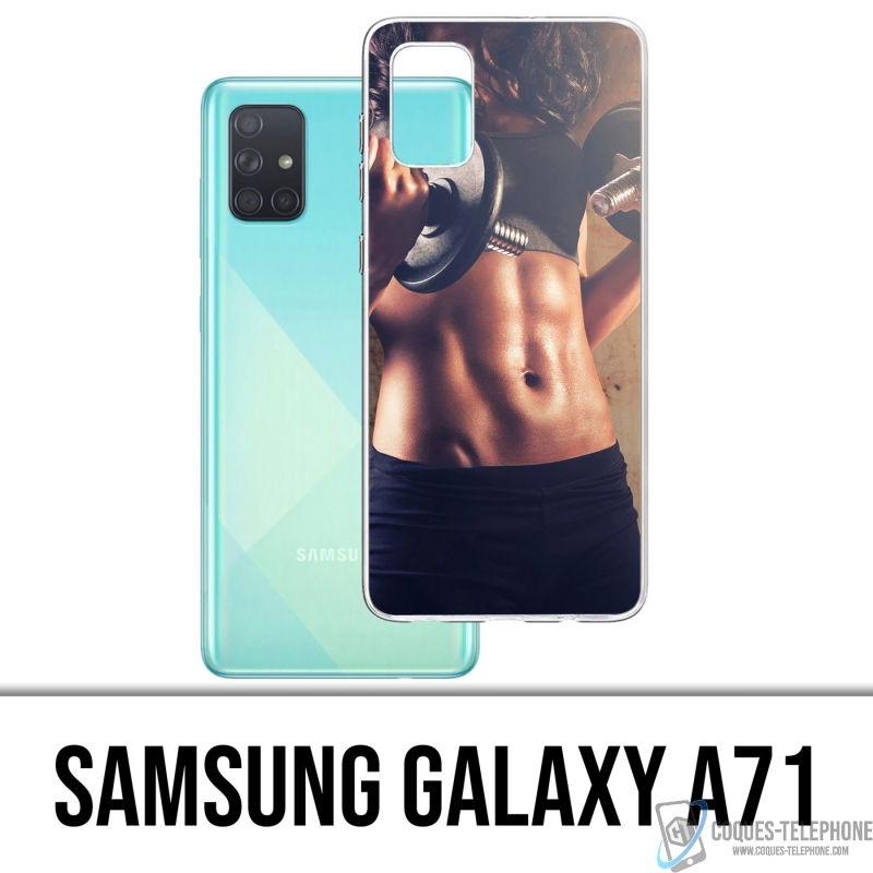 Samsung Galaxy A71 Case - Girl Musculation
