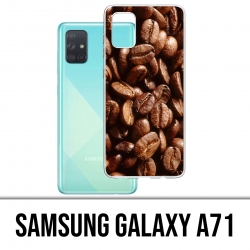 Custodia per Samsung Galaxy A71 - Chicchi di caffè
