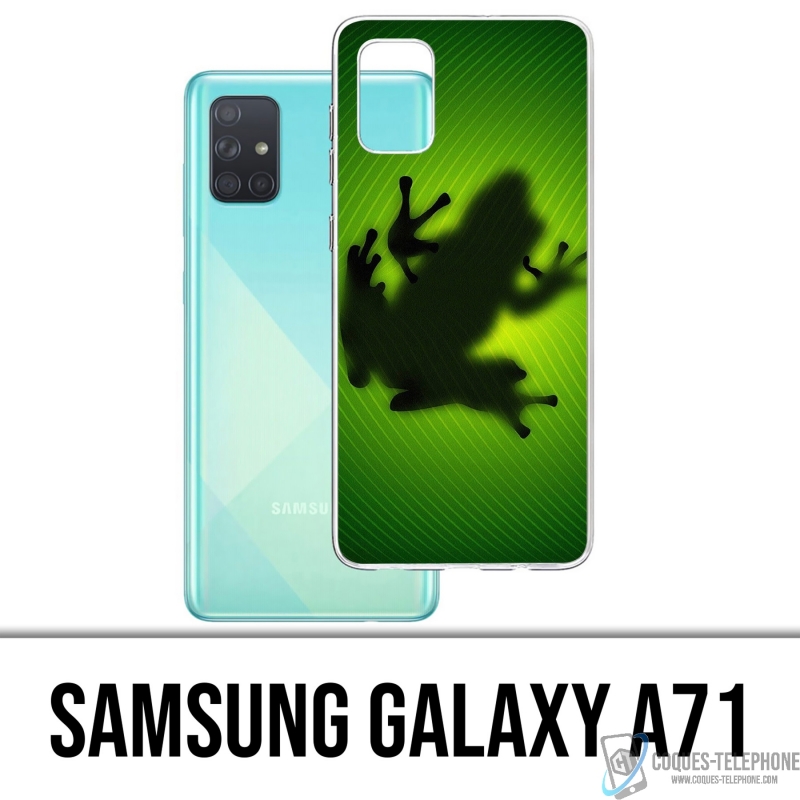 Coque Samsung Galaxy A71 - Grenouille Feuille