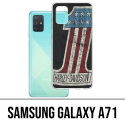 Custodia per Samsung Galaxy A71 - Logo Harley Davidson 1