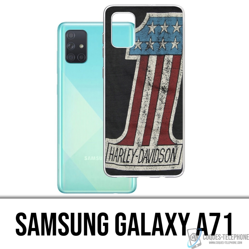 Custodia per Samsung Galaxy A71 - Logo Harley Davidson 1