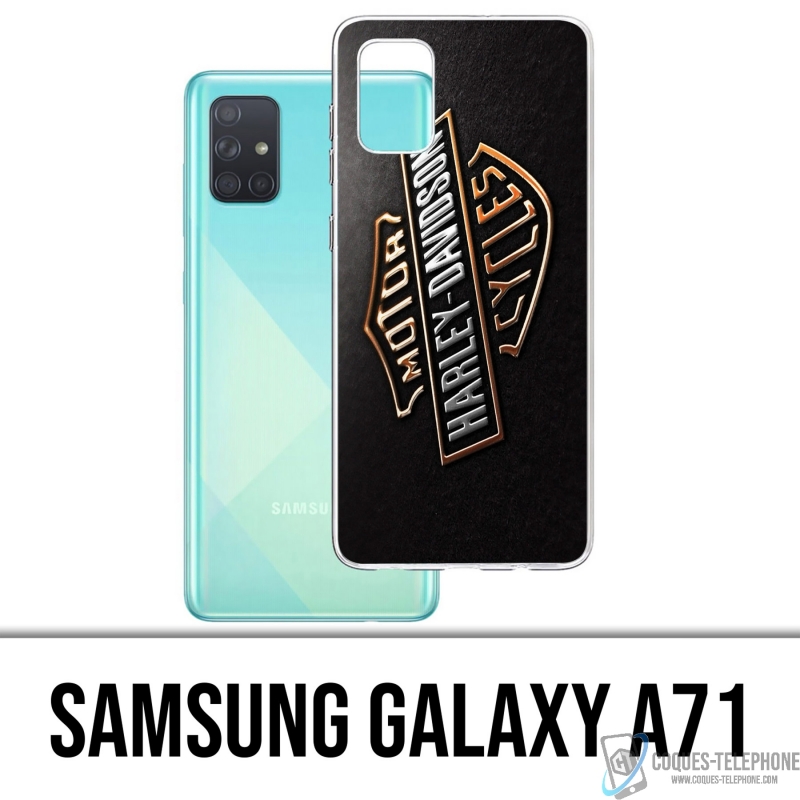 Coque Samsung Galaxy A71 - Harley Davidson Logo
