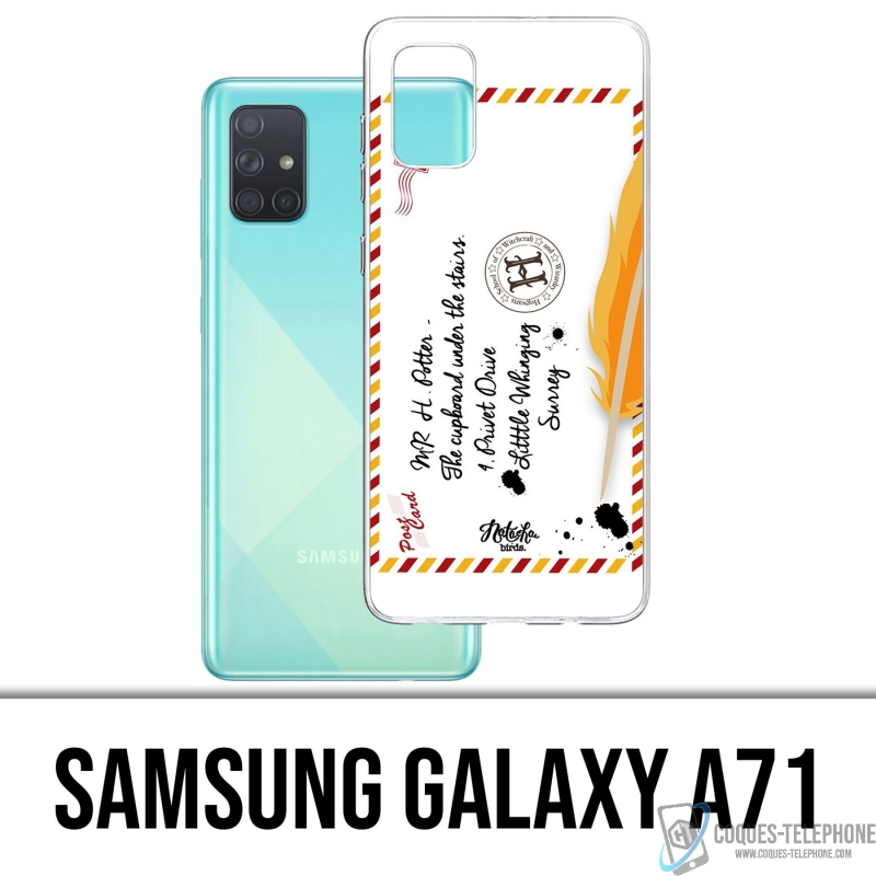 Funda Samsung Galaxy A71 - Harry Potter Hogwarts Letter