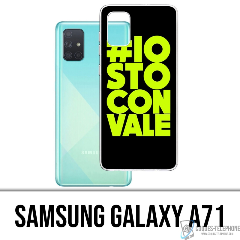 Samsung Galaxy A71 Case - Io Sto Con Vale Motogp Valentino Rossi