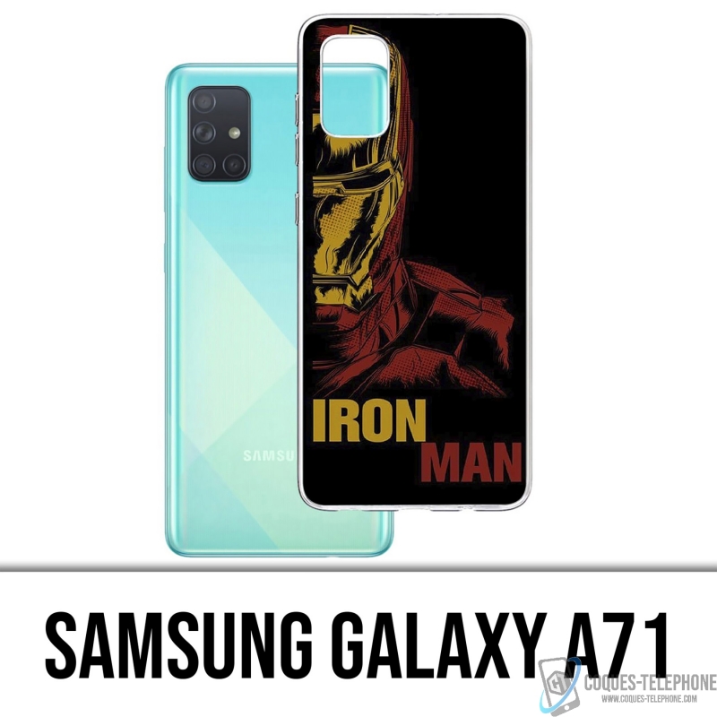 Samsung Galaxy A71 Case - Iron Man Comics