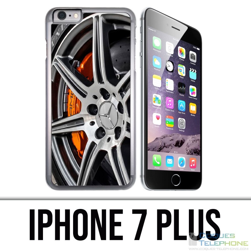 Custodia per iPhone 7 Plus: volante Mercedes Amg