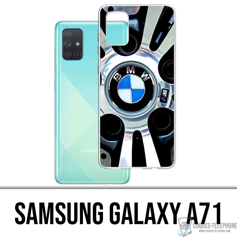 Samsung Galaxy A71 Case - Bmw Chrome Rim