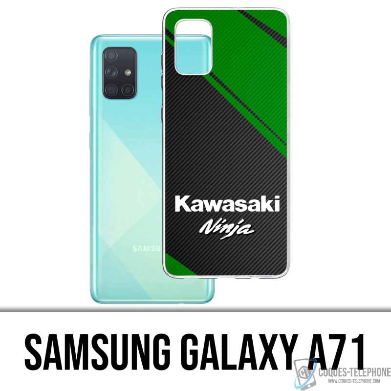 Coque Samsung Galaxy A71 - Kawasaki Ninja Logo
