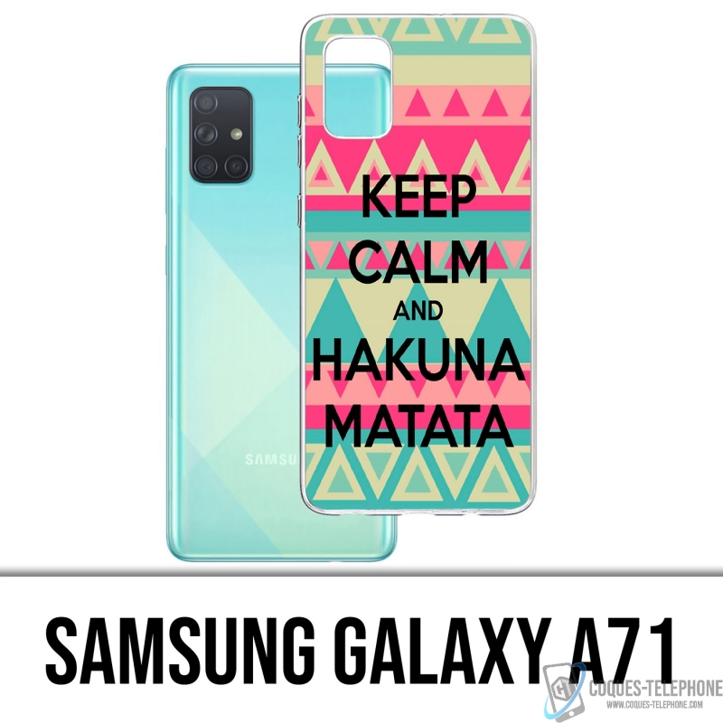 Samsung Galaxy A71 Case - Keep Calm Hakuna Mattata