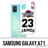 Coque Samsung Galaxy A71 - Lebron James Blanc