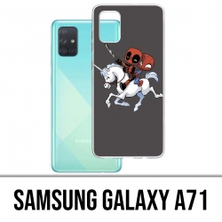 Custodia per Samsung Galaxy A71 - Deadpool Spiderman Unicorn