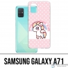 Funda Samsung Galaxy A71 - Unicornio Kawaii