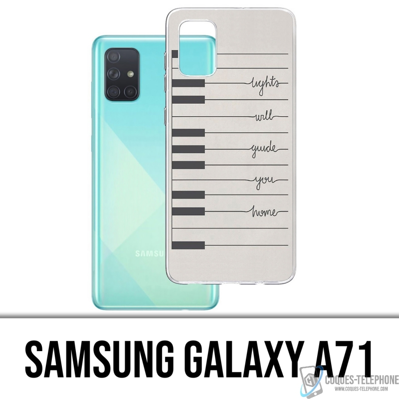 Coque Samsung Galaxy A71 - Light Guide Home