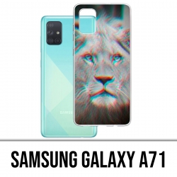 Coque Samsung Galaxy A71 - Lion 3D