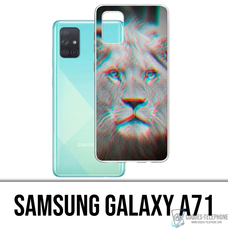 Samsung Galaxy A71 Case - 3D Lion
