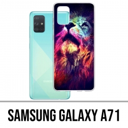 Custodia per Samsung Galaxy A71 - Galaxy Lion