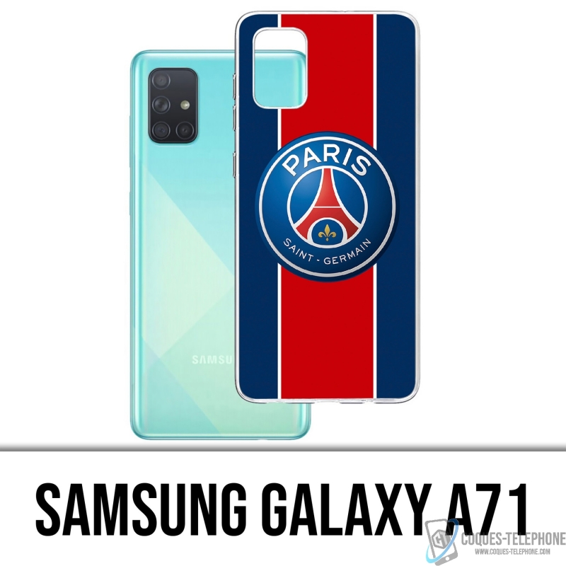 Samsung Galaxy A71 Case - Psg New Red Band Logo