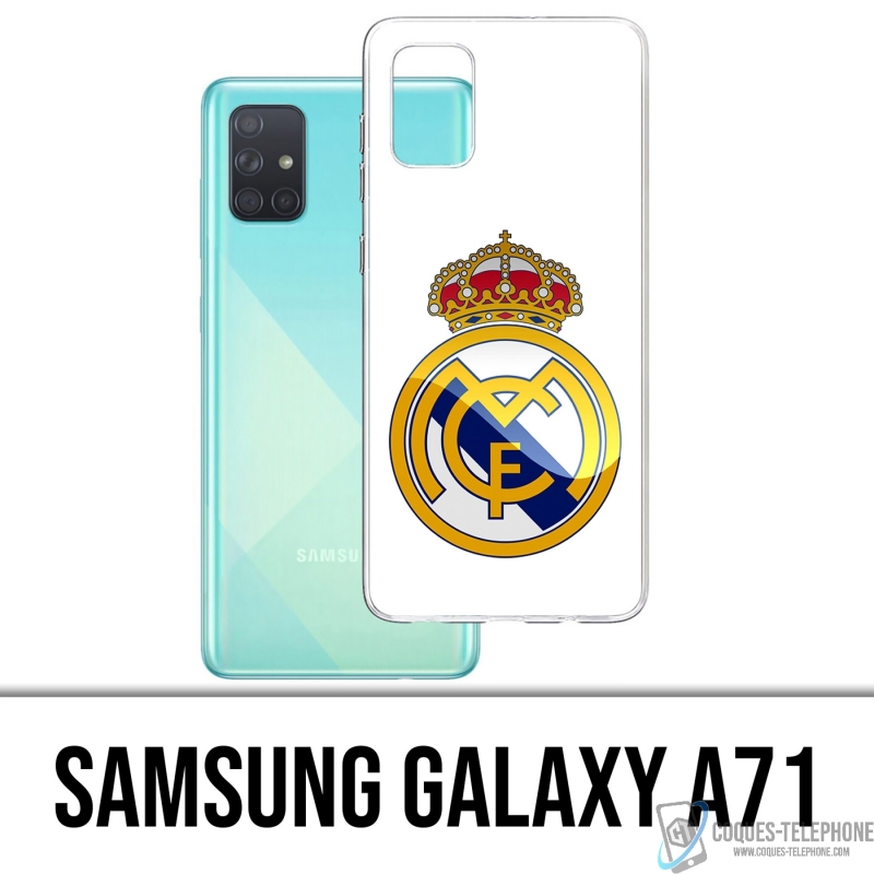 Funda Samsung Galaxy A71 - Logotipo del Real Madrid