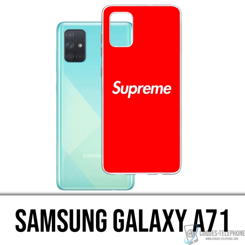 Coque Samsung Galaxy A71 - Logo Supreme