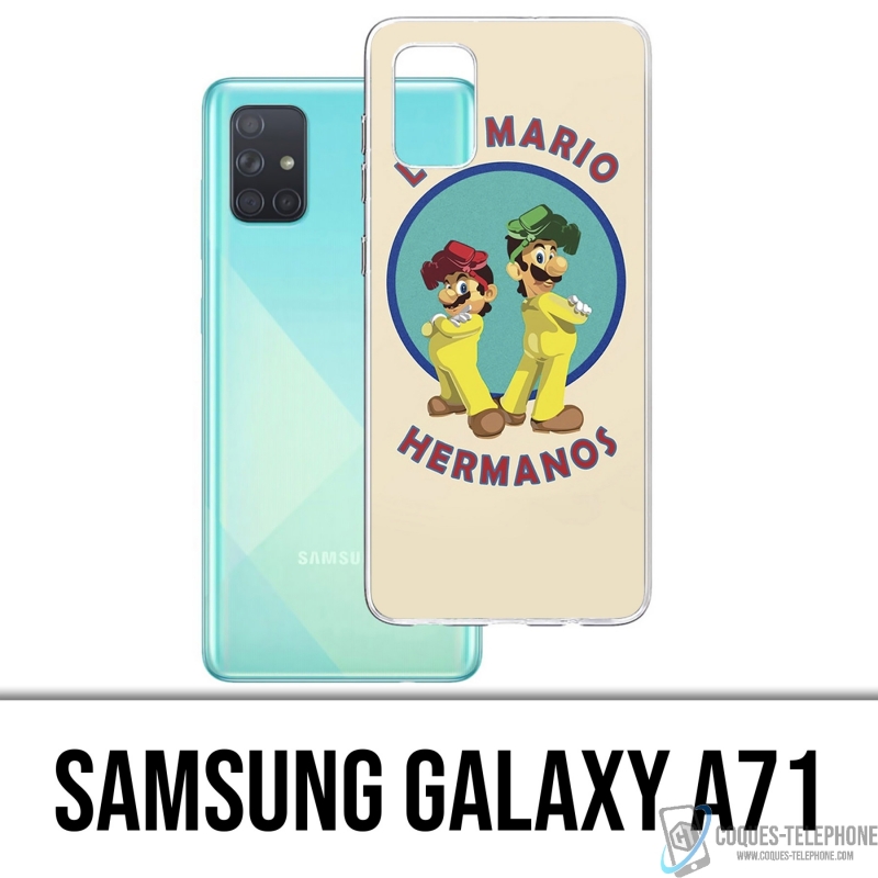Coque Samsung Galaxy A71 - Los Mario Hermanos