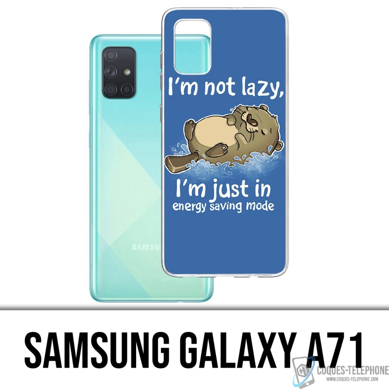 Funda Samsung Galaxy A71 - Otter Not Lazy