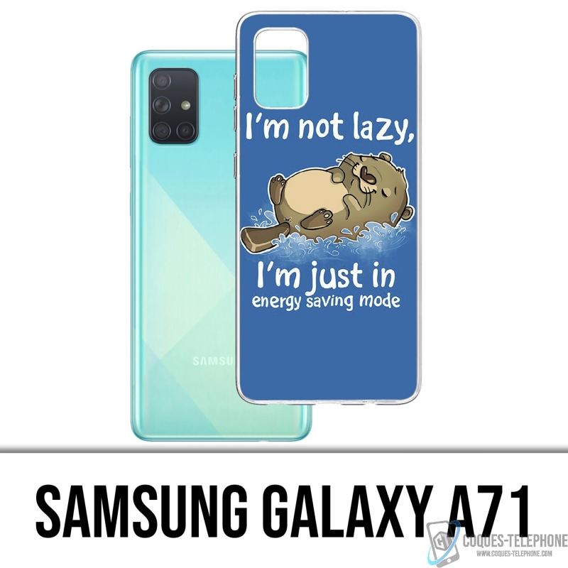 Samsung Galaxy A71 Case - Otter nicht faul