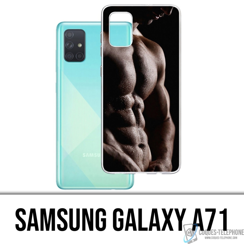 Custodia per Samsung Galaxy A71 - Muscoli uomo