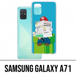 Samsung Galaxy A71 Case - Mario Humor